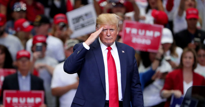 Trump: Darbeyi durdurun