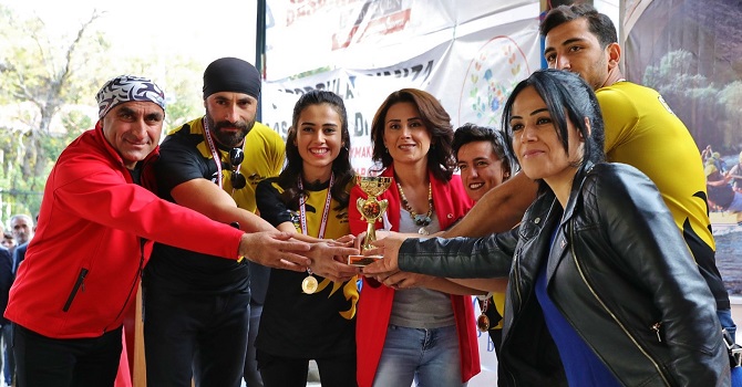 Hakkari Rafting takımından büyük başarı