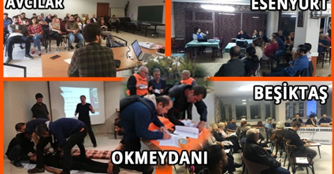 Halkevleri’nden İstanbul'un mahallerinde deprem etkinliği