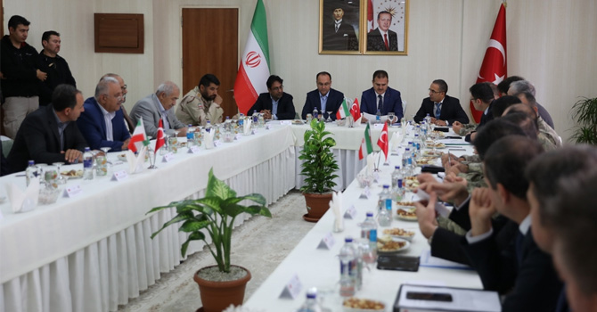 Türkiye - İran güvenlik toplantısı Yüksekova'da yapıldı