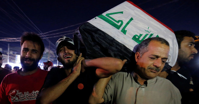 Irak'taki gösterilerde ölü sayısı 30'a yükseldi