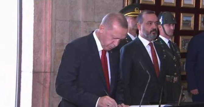 Erdoğan: Barış Pınarı Harekatı ile terör koridorunu dağıtarak kararlılığımızı tüm dünyaya gösterdik