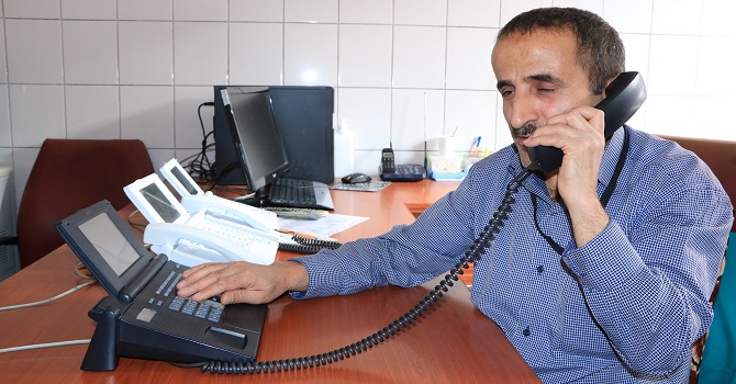 Hakkari'de Görme engelli memurun büyük başarısı! VİDEO