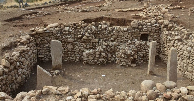 Mardin’de 11 bin 500 yıllık yapı bulundu