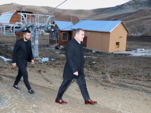 Vali Akbıyık Kayak Merkezini inceledi