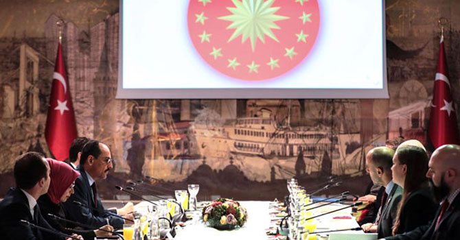 Kalın, ABD Temsilciler Meclisi Heyeti'yle görüştü