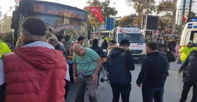 Beşiktaş’ta durakta yaralanan bir kişi yaşamını yitirdi