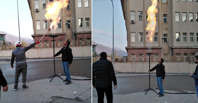 BOTAŞ Hakkari Pig İstasyonuna gaz verdi