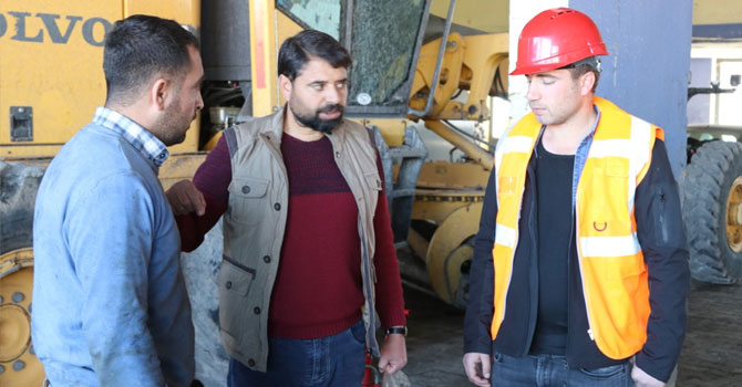 Özalp Belediyesi'nde 'iş sağlığı ve güvenliği'denetimi