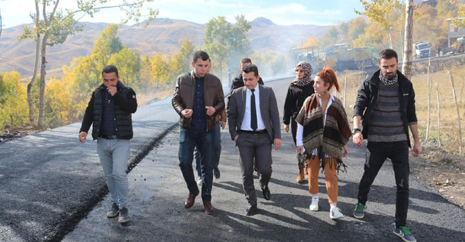 Vali Yardımcısı Duruk Merzan'daki çalışmaları denetledi