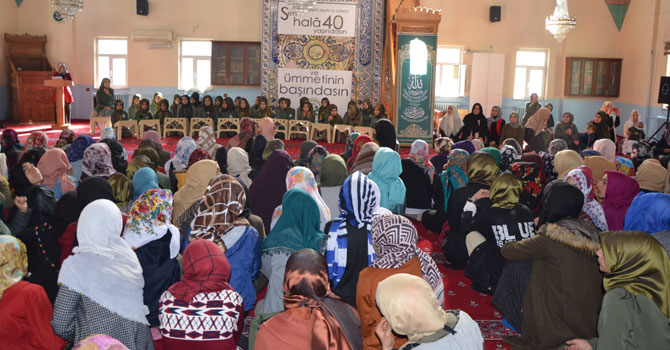 Kız Anadolu İmam Hatipten “Mevlit” programı