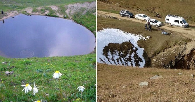 Tahrip edilen ‘Dipsiz Göl’ sit alanı ilan edilecek
