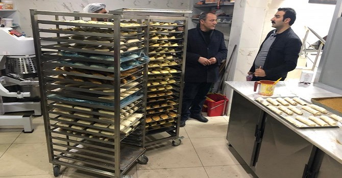 Hakkari’de fırın ve pastaneler denetlendi