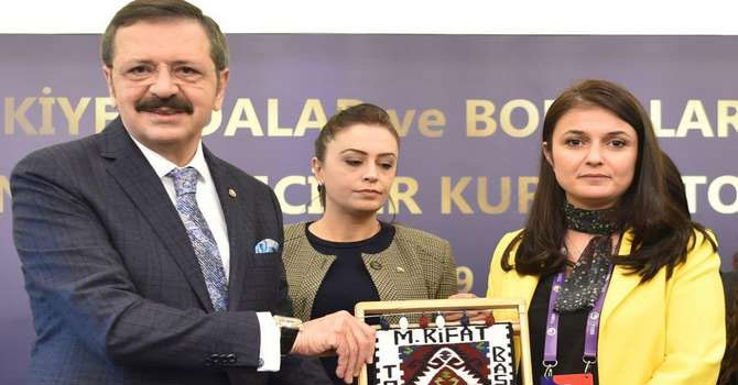 Keskin, TOBB toplantısına katıldı