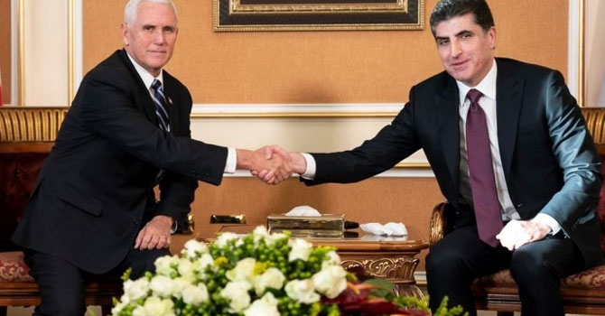 ABD Başkan Yardımcısı Pence’den Barzani’ye ziyaret