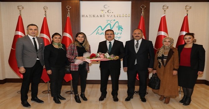 Müdür Kaya'dan Vali Akbıyık'a ziyaret