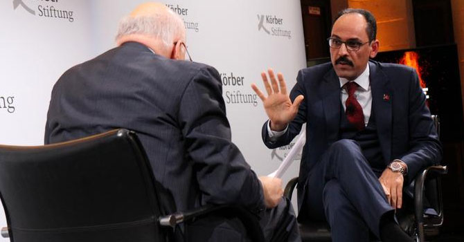 Kalın: Zaman gazetesinde çalışmadım, yazdım