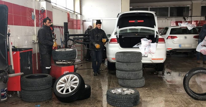 Zorunlu kış lastiği uygulaması yarın başlıyor