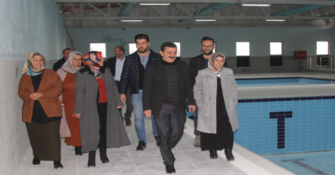 Başkale yüzme havuzuna kavuşuyor!