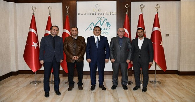 Wefa Vakfın'dan Vali Akbıyık'a ziyaret