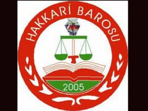 Hakkari Barosundan 10 Aralık açıklaması