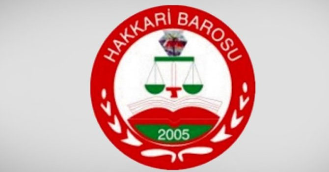 Hakkari Barosu’ndan 10 Aralık açıklaması