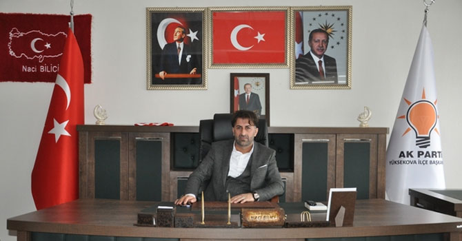 Ak Parti Yüksekova İlçe Başkanı Bilici görevden alındı