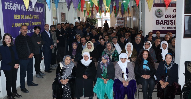HDP Hakkari Merkez İlçe Kongresi yapıldı
