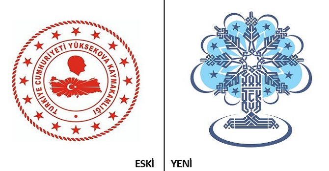 Yüksekova Kaymakamlığı'nın logosu değiştirildi