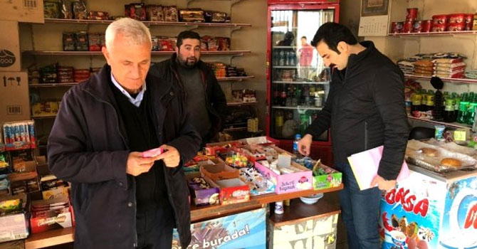 Hakkari Belediyesinden 'şırıngalı çikolata' denetimi