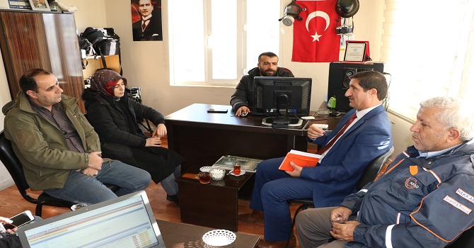 AFAD Müdürü Karadeniz’den Gazetecilere ziyaret