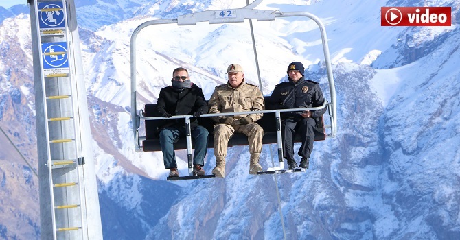 Hakkari'de kayak merkezi sezona hazır