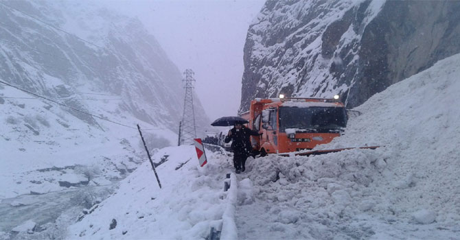 Meteorolojiden Hakkari için çığ uyarısı
