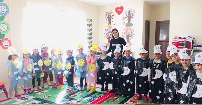 DOĞU KOLEJİ miniklerinden yeni yıl mesajı