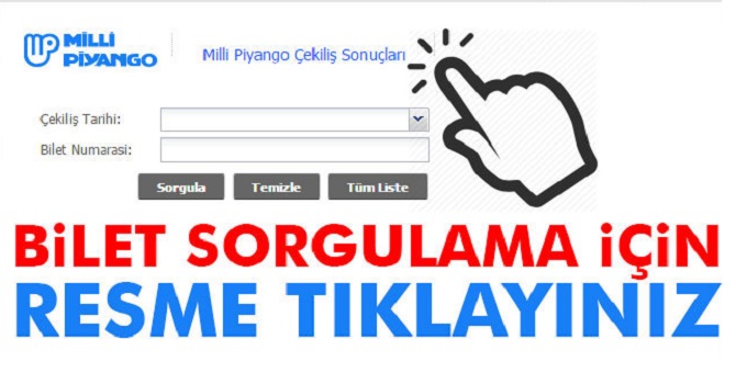 Milli Piyango Biletini sorgula!
