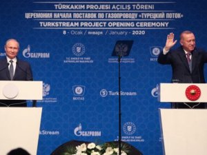 TürkAkım doğalgaz boru hattı açıldı