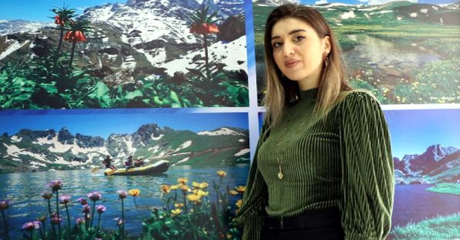 Hakkarili Burcu, Van'da yöresel yemek lokantası açtı