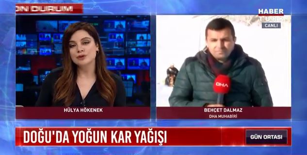 VEDAŞ ekipleri atlarla karlı dağları aşıp arızaya ulaşıyorlar