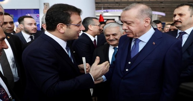 CHP'li başkanlar toplantıyı protesto etti