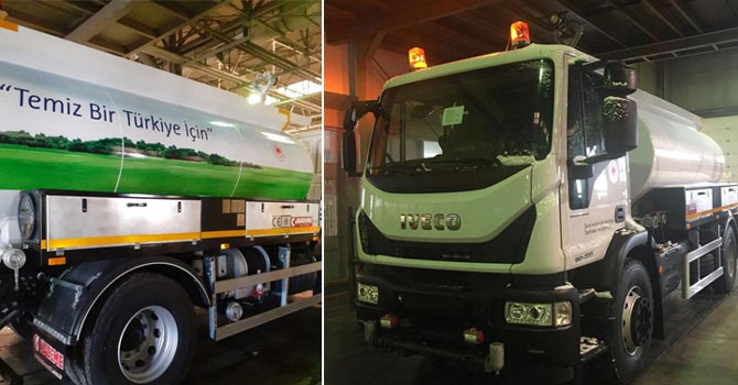 Esendere Belediyesi'ne araç hibe edildi