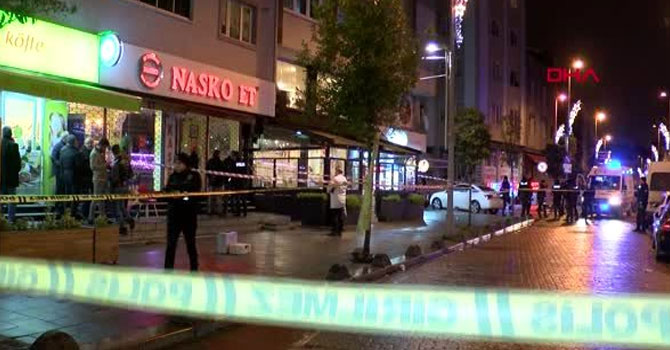 Pala ile restorana giren yabancı uyruklu saldırgan öldürüldü