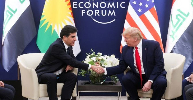 Trump, Salih ve Barzani ile görüştü