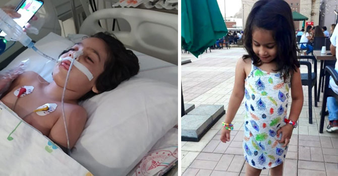 Minik Mukaddes ambulans uçakla Ankara'ya sevk edildi