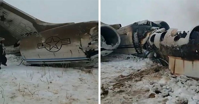 Taliban: ABD askeri uçağını vurduk