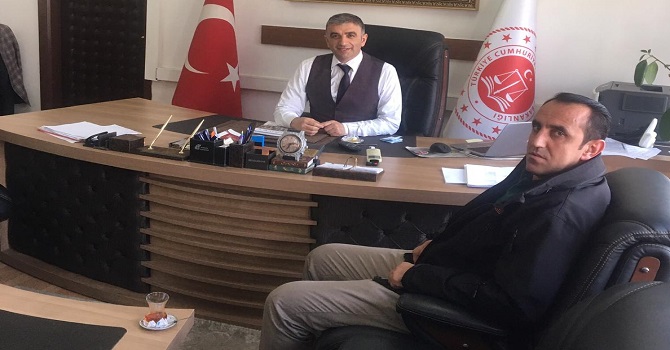 İş adamı Işık, Başkan Ungan’ı ziyaret etti