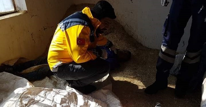 Derecik'te 1 kişi donarak yaşamını yitirdi