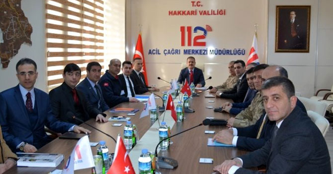 Hakkari'de 'İl koordinasyon Komisyonu' toplantısı