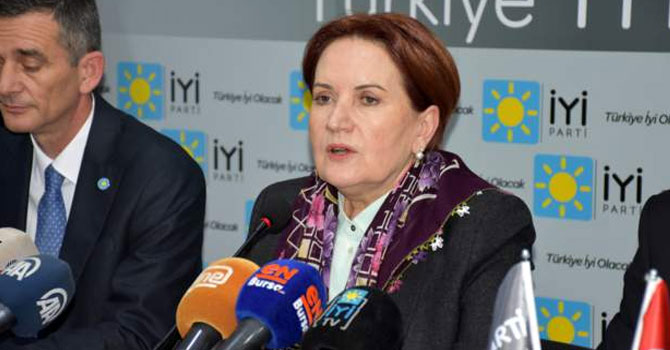 İYİ Paritli Meral Akşener’den istifa değerlendirmesi