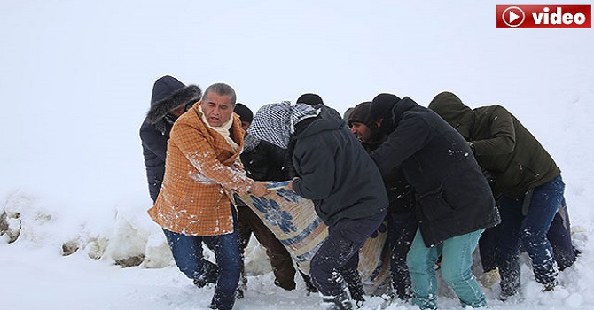 Hakkari'de klip çekimi sırasında 'hasta senaryosu' gerçek oldu