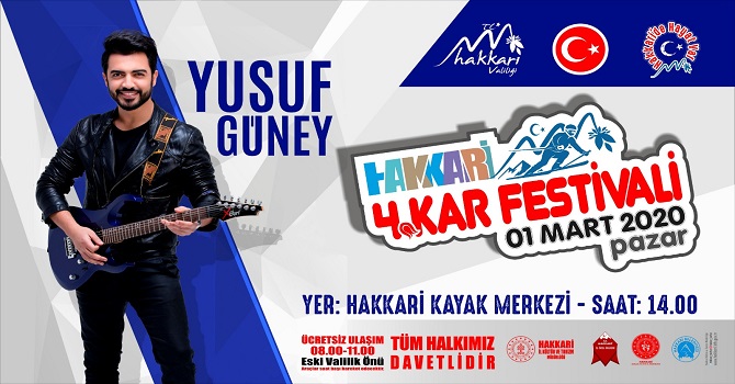Hakkari'de 4. Kar festivali düzenlenecek